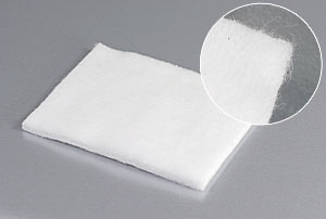 Cut cotton White 100 sheets