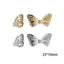 SONAIL Butterfly Move Mini Pearl  FY000177 Gold Silver Mix  2 Pieces