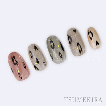 Tsumekira Leopard Pattern NN-LEO-201