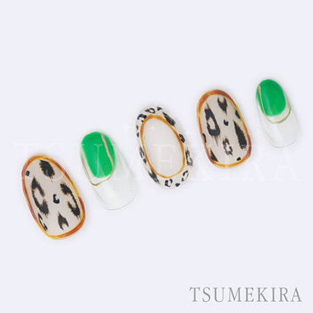 Tsumekira Leopard Pattern NN-LEO-201