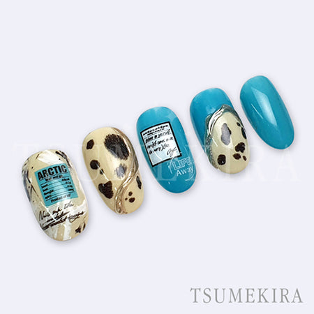 Tsumekira Dalmatian Pattern  NN-DMA-101