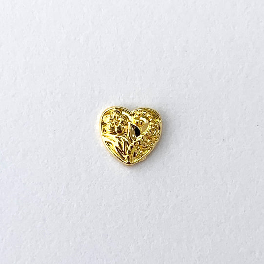 TOP LINE Hawaiian Jewelry Heart  Normal Gold 5p
