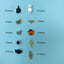 SONAIL Halloween Trick or Treat Assorted Set  FY000183 10P