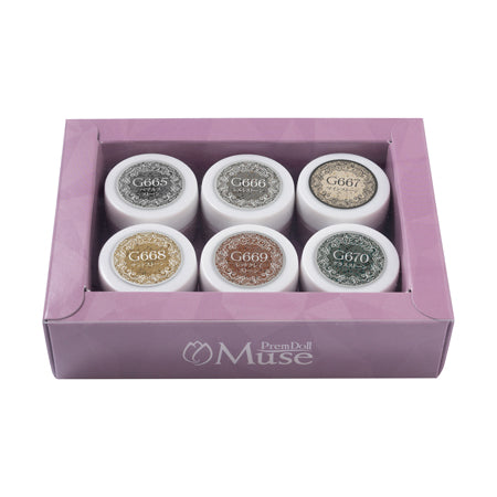 PREGEL Primdor Muse Earth Stone Series  3G x 6 Color Set