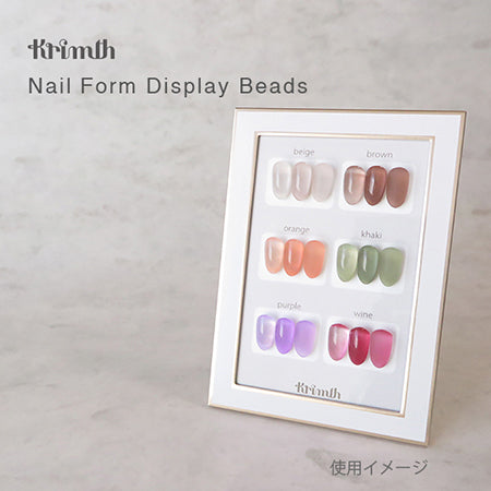 Krimth Nail Form  Clear Display Beads 30P