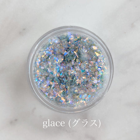 NOVEL ◆ Trickle Aurora Flake  Glass
