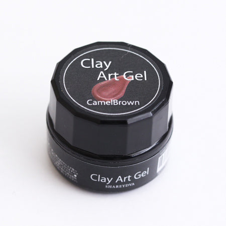 SHAREYDVA Clay Art Gel Camel Brown 5G
