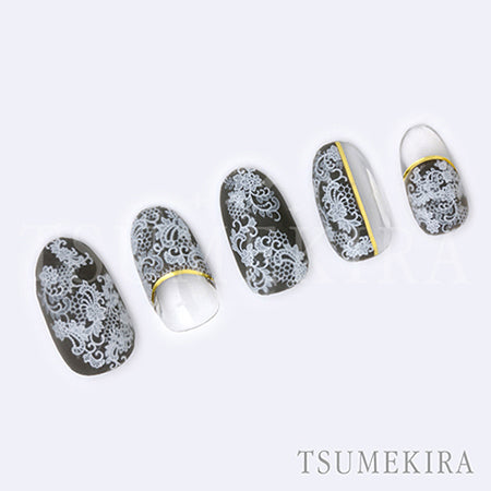 Tsumekira Antique Lace Ivory  NN-ATL-102