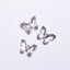 SHAREYDVA Clear Butterfly Parts  Clear x Silver 3p