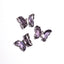 SHAREYDVA Clear Butterfly Parts  Violet x Silver 3p