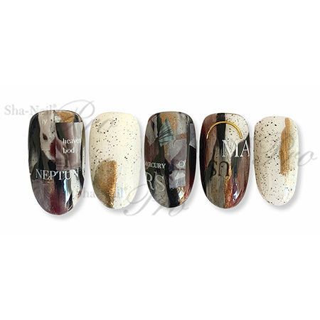 Sha-Nail PRO AYAKO-012 Square S Black