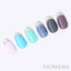Tsumekira Glass French Silver  SG-GFL-101 (for gel only)