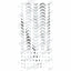 Tsumekira Glass French Silver  SG-GFL-101 (for gel only)