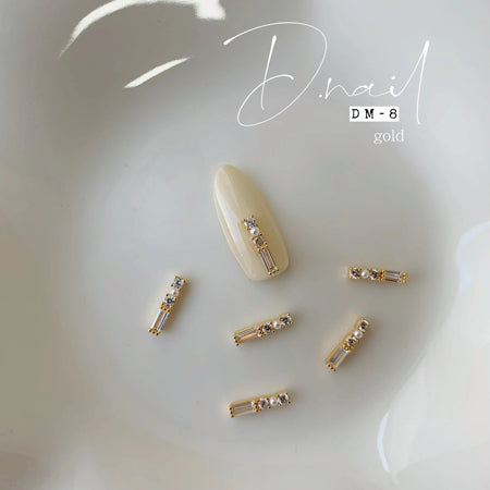 D Nail Jewelry Bijou Parts DM-8 2 pieces