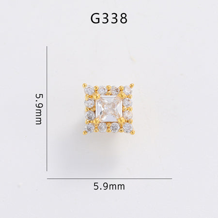 NAILTAS Nail Deco Parts G338 2P