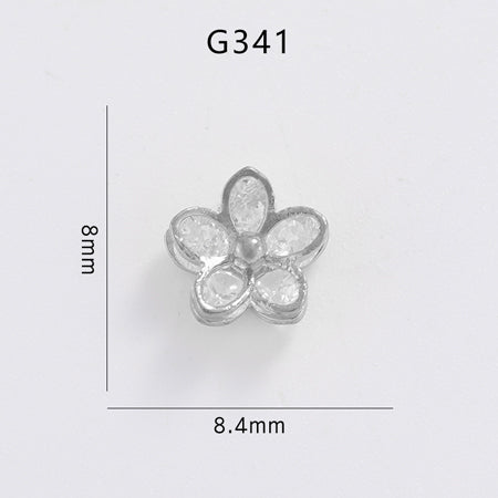 NAILTAS Nail Deco Parts G341 2P