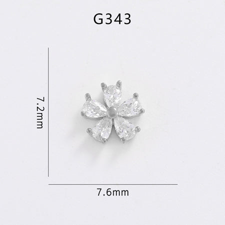 NAILTAS Nail Deco Parts G343 2P
