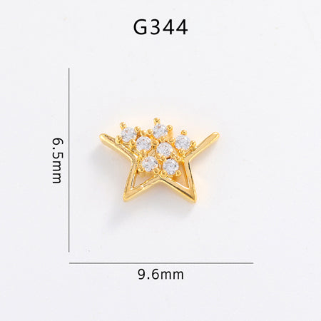 NAILTAS Nail Deco Parts G344 2P