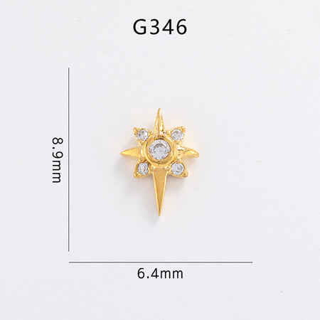 NAILTAS Nail Deco Parts G346 2P