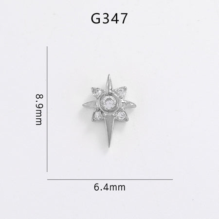 NAILTAS Nail Deco Parts G347 2P