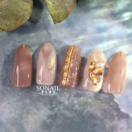 SONAIL AIKO Select  Metallic gradation line chain