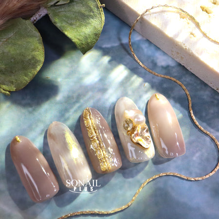 SONAIL AIKO Select  Metallic gradation line chain