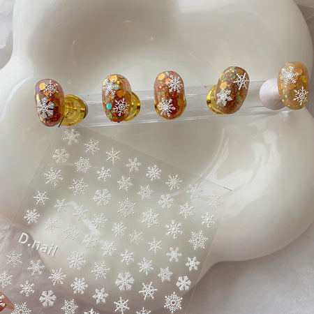 D Nail Seal Snowflake 1 piece