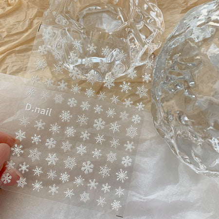 D Nail Seal Snowflake 1 piece