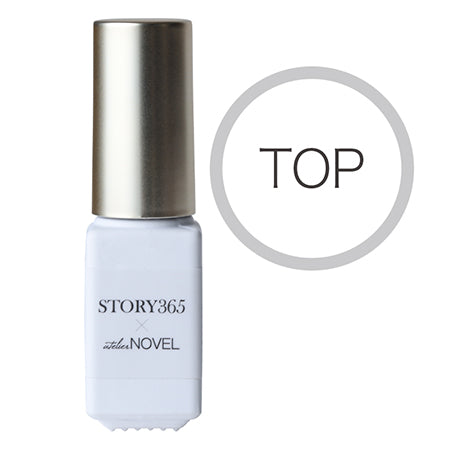 STORY365 × NOVEL ◆ Gel Polish Color SJP-TOP-AN Top 4G