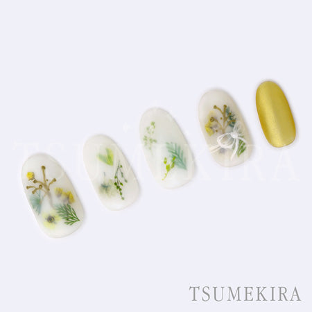 Tsumekira Dried Flower Double-sided Printing 3 NN-DFR-103