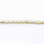 MATIERE Gold Rhinestone Chain  Aurora 2mm