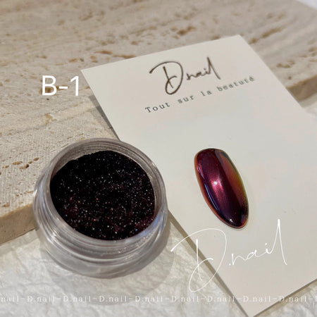 D Nail Chameleon Mirror Powder B-1