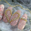 SONAIL Bijou Rhinestone Nail Chain Gold FY000229
