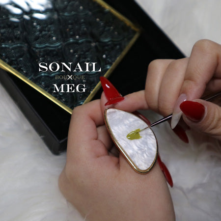 SONAIL Shell Motif Ring Type Nail Palette  MEG000123