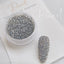 D Nail Crystal Stone Powder  Silver