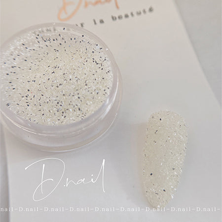 D Nail Crystal Stone Powder  White