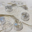 D Nail Foil Flakes  Silver