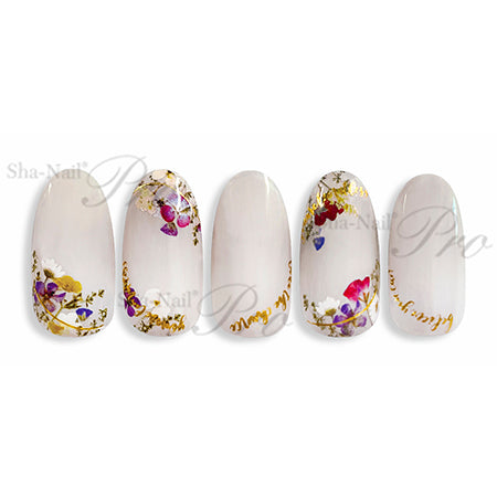 Photo Nail PRO  RUMI-011 Real Pressed Floret