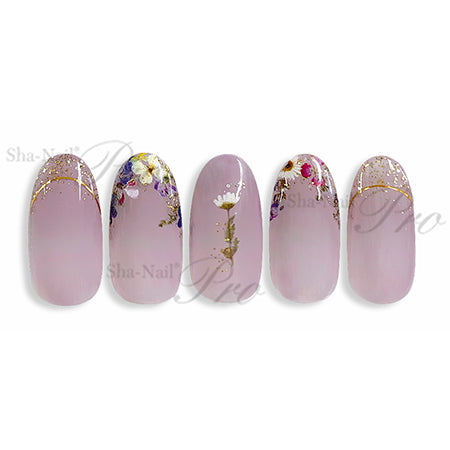 Photo Nail PRO  RUMI-011 Real Pressed Floret