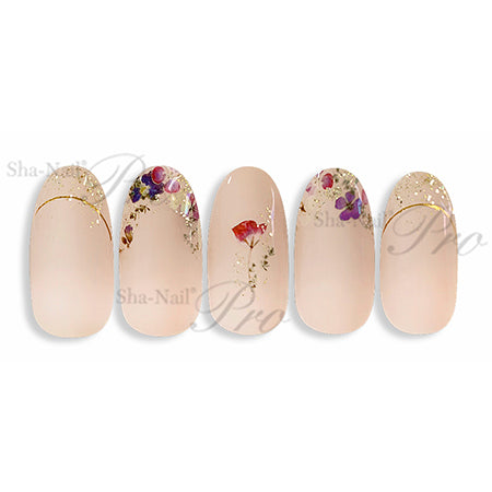 Photo Nail PRO  RUMI-011 Real Pressed Floret