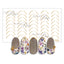 Photo Nail Plus FR-RSL01  [French] Smile Line Gold