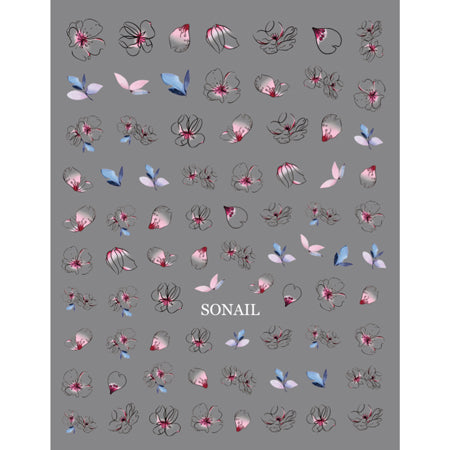 SONAIL Spring Flower Petal Nail Sticker  FY000260