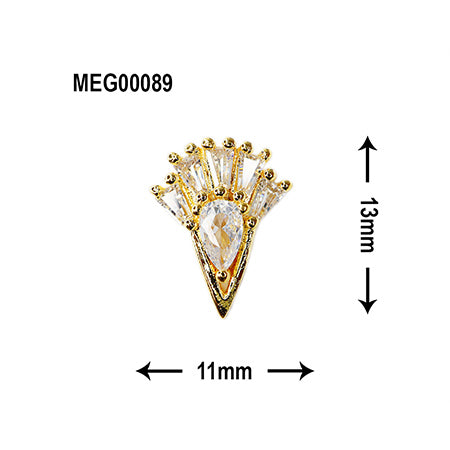 SONAIL Small Rocket Universal Deco Parts MEG00089 2P