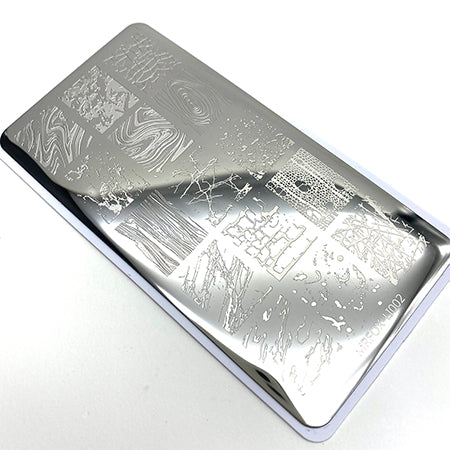 ICE GEL Metal Plate Crack Marble AP-11