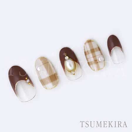 Tsumekira Sheer Check 2  NN-SCH-102