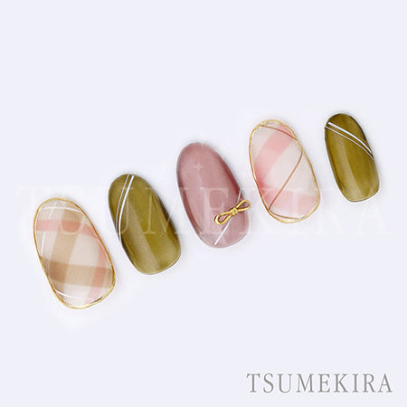 Tsumekira Sheer Check 2  NN-SCH-102