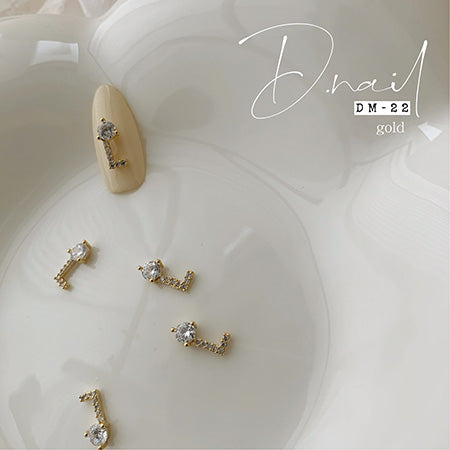 D Nail Jewelry Bijou Parts DM-22 2P