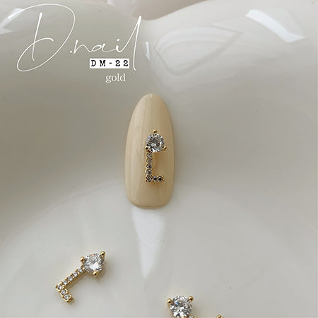 D Nail Jewelry Bijou Parts DM-22 2P