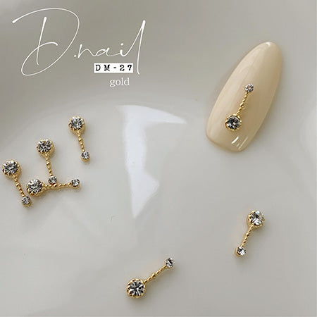 D Nail Jewelry Bijou Parts  DM-27  5P