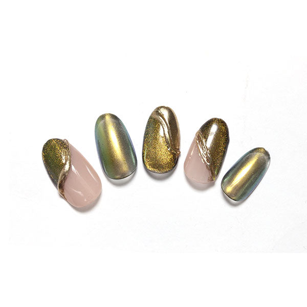 SHAREYDVA Magnet Powder Olive Amber 0.5g